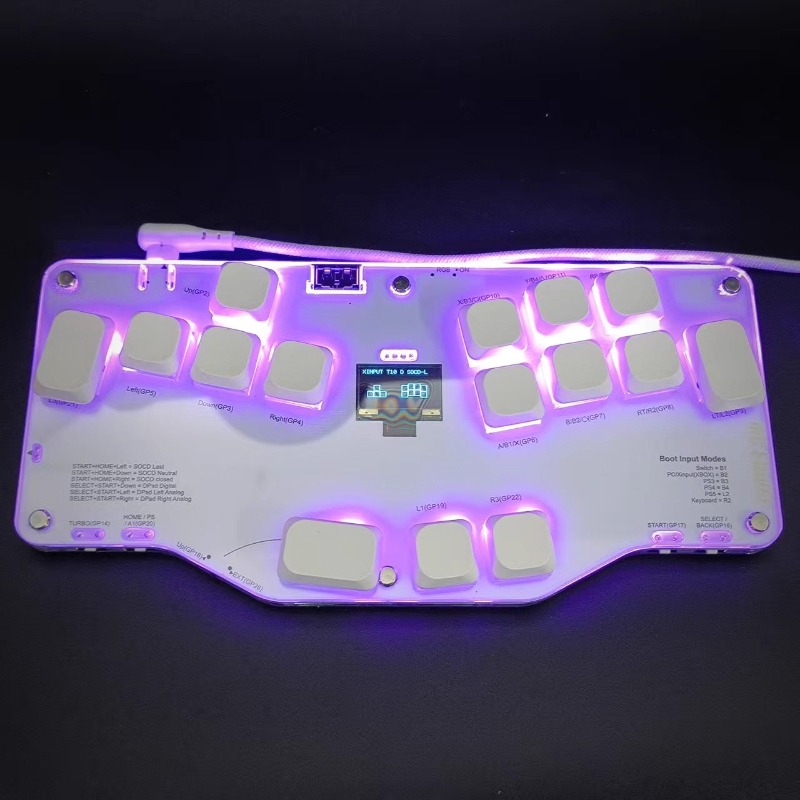 Gaming Keyboard Half - Mixbox клавиатура для одной руки, низкопрофильная,