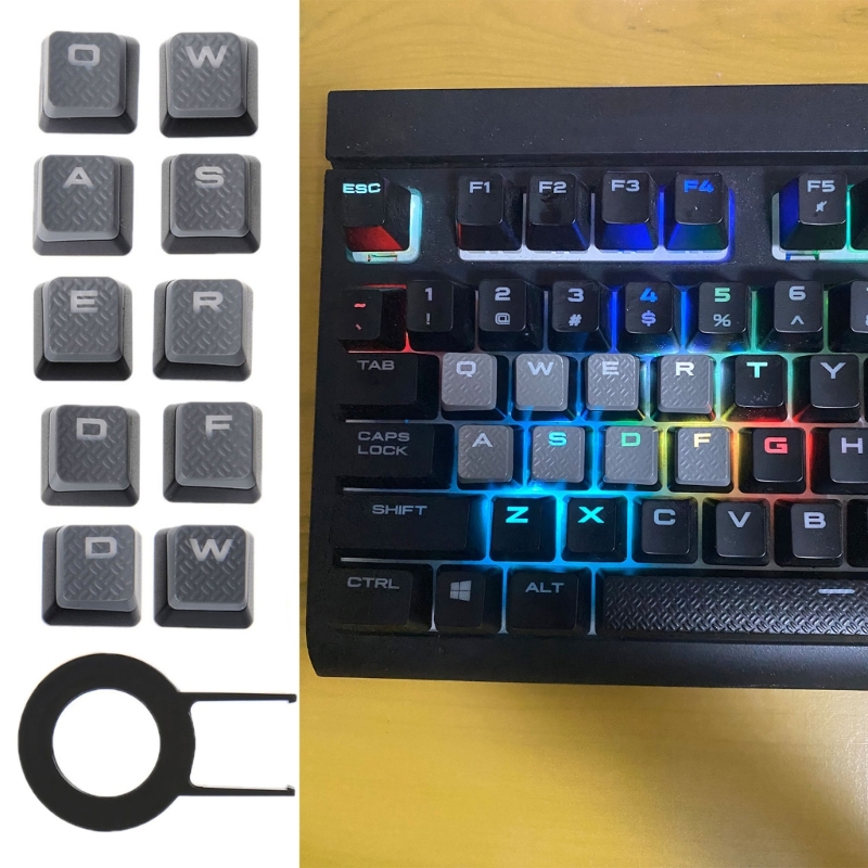 Gaming Keyboard Non Mechanical - Нескользящие колпачки для клавиш с 10