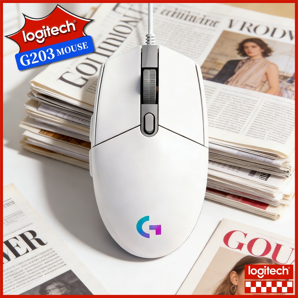Проводная игровая мышь Logitec – обзор и цена Logitech Mouse G203