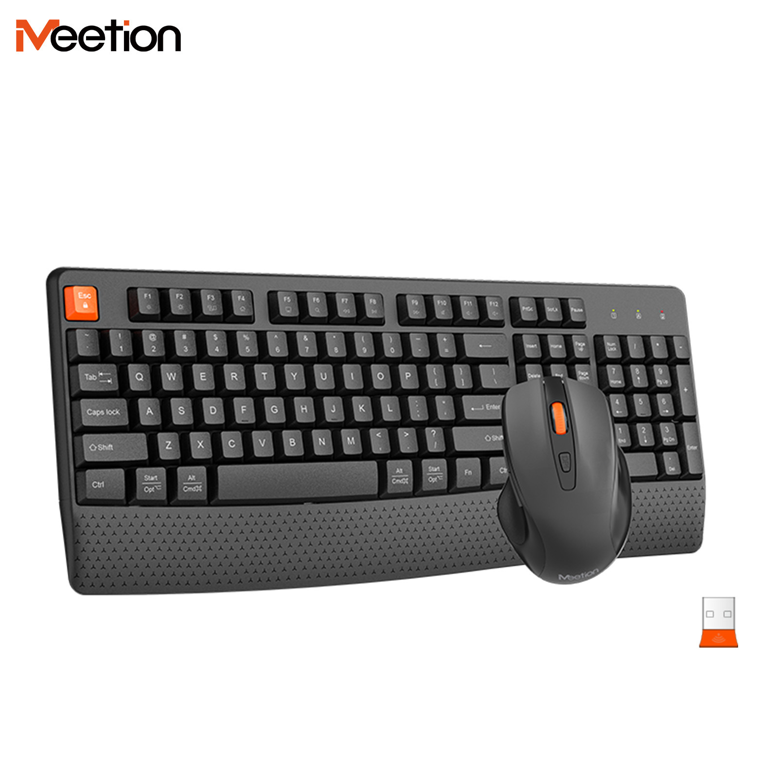 Беспроводной офисный комплект  – обзор и цена Gaming Keyboard No Noise