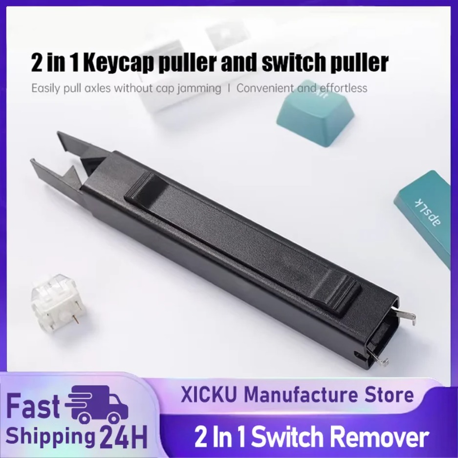 Съемник переключателей 2 в 1,  – обзор и цена Keycap Puller Ring