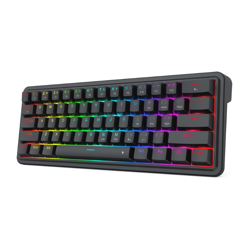 Redragon K722 60% проводная пр – обзор и цена Gaming Keyboard No Noise