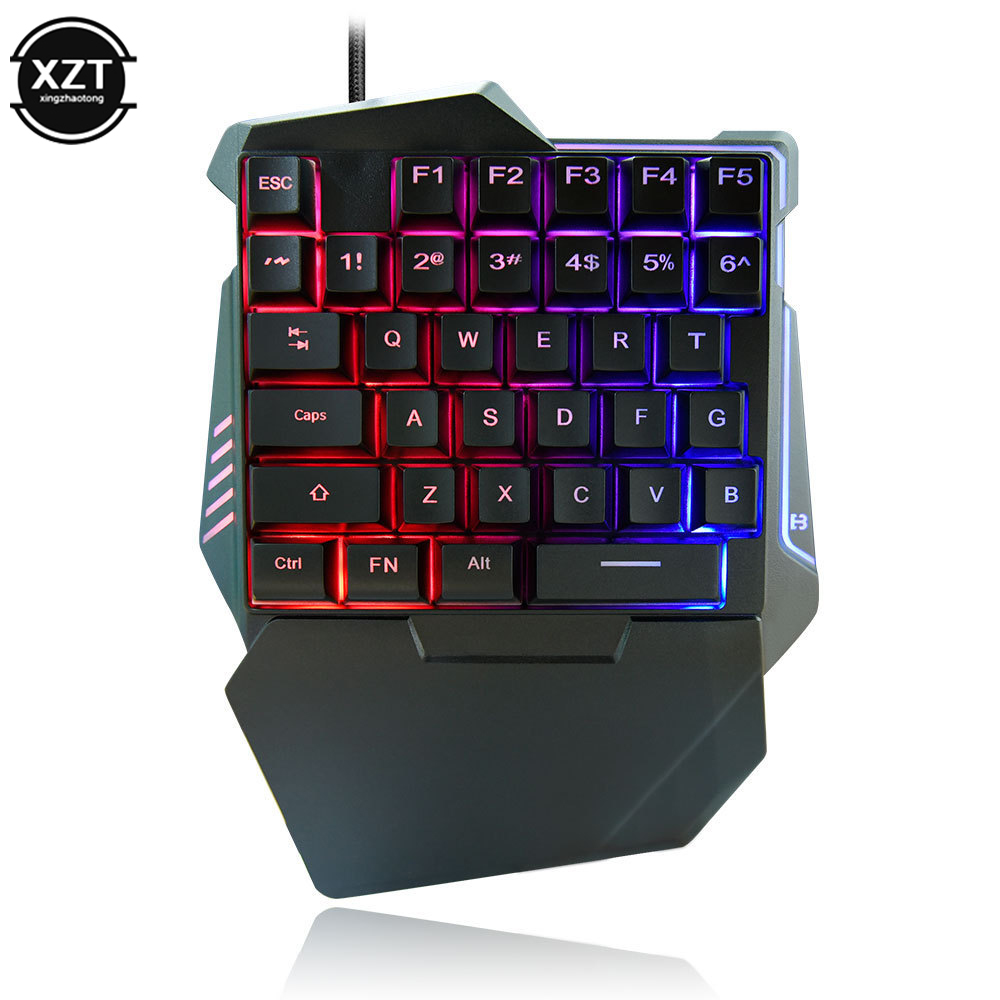 USB-клавиатура для одной руки, – обзор и цена Gaming Keyboard Half