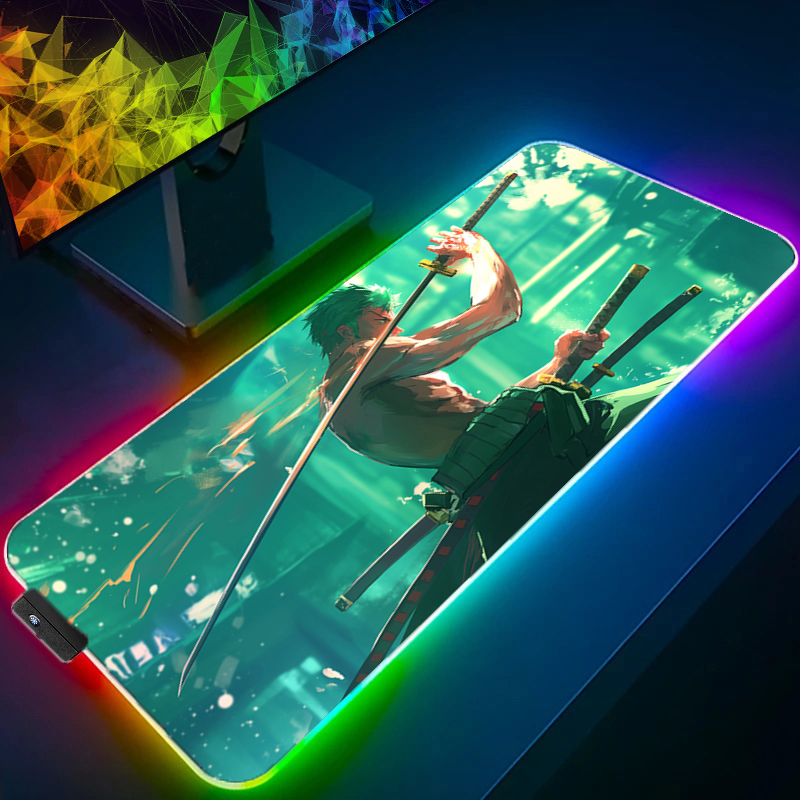 ONE PIECE Zoro коврик для мыши – обзор и цена Gaming Keyboard Brands
