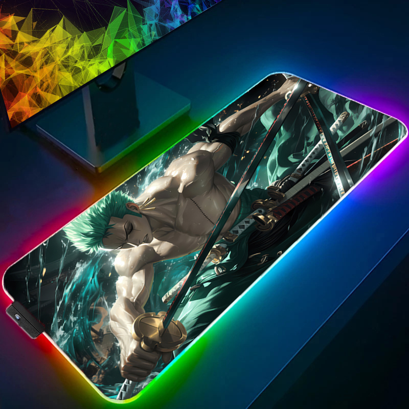 ONE PIECE Zoro коврик для мыши – обзор и цена Gaming Keyboard Brands