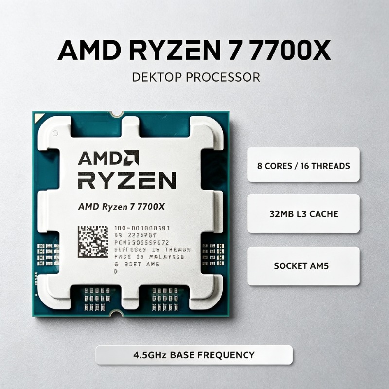 Процессор AMD Ryzen 7 7700X дл – обзор и цена Amd Cpu Ryzen 7