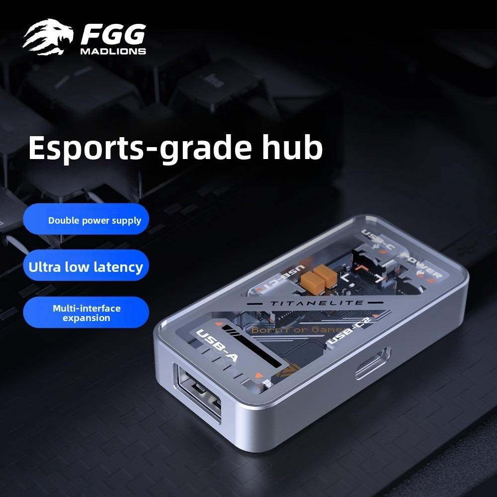 Многофункциональный USB-хаб HM – обзор и цена Gaming Keyboard Splitter