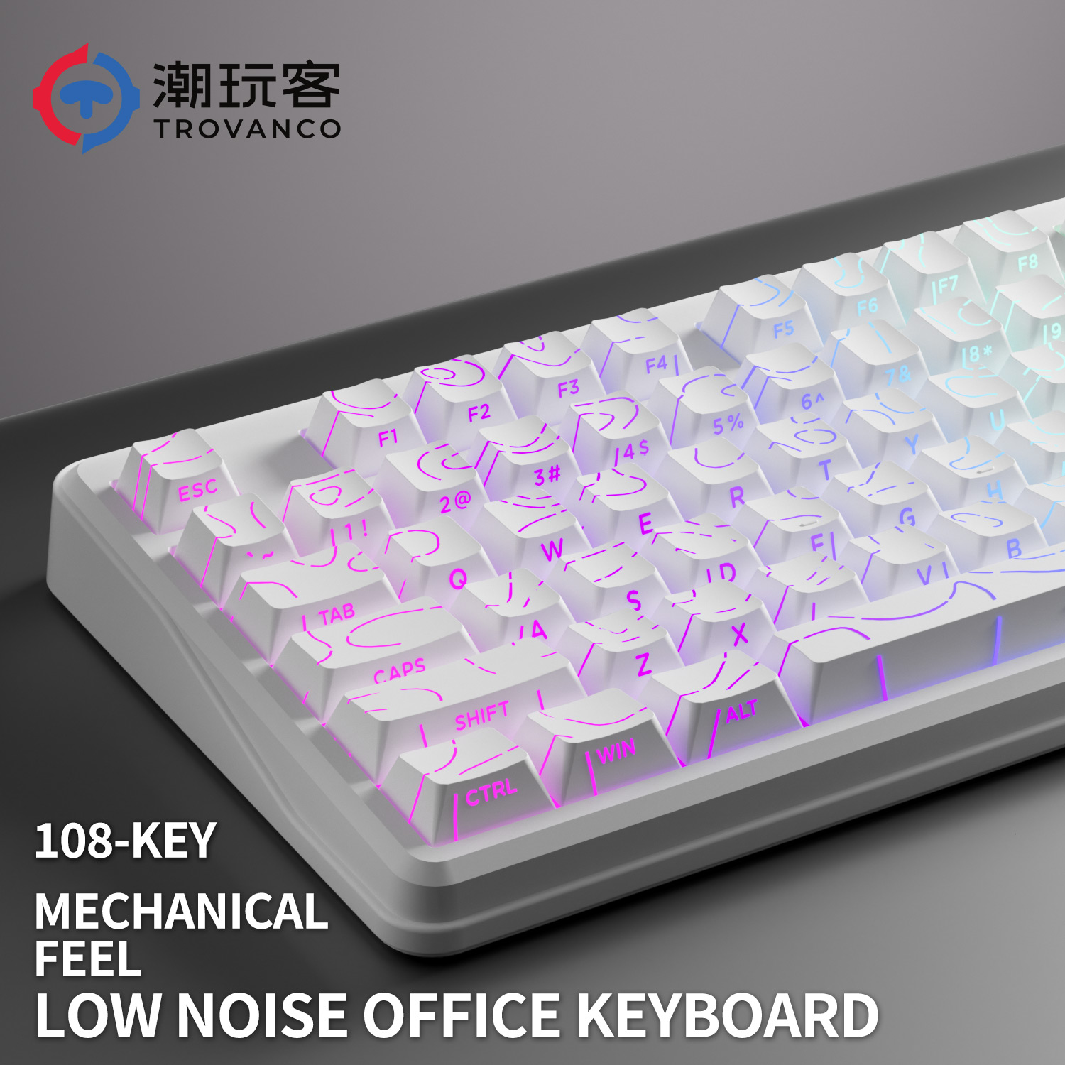 Проводная и беспроводная клави – обзор и цена Gaming Keyboard No Noise